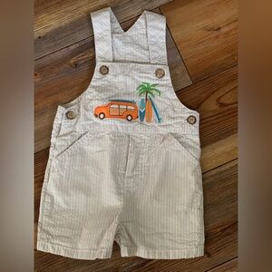 Vintage kitestrings overalls size 6-9 months